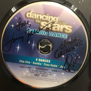 Signed DWTS dvd